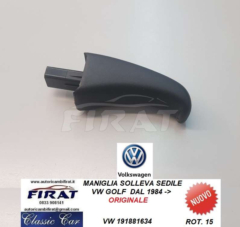 MANIGLIA SOLLEVA SEDILE VW GOLF 3P 84-> (191881634)